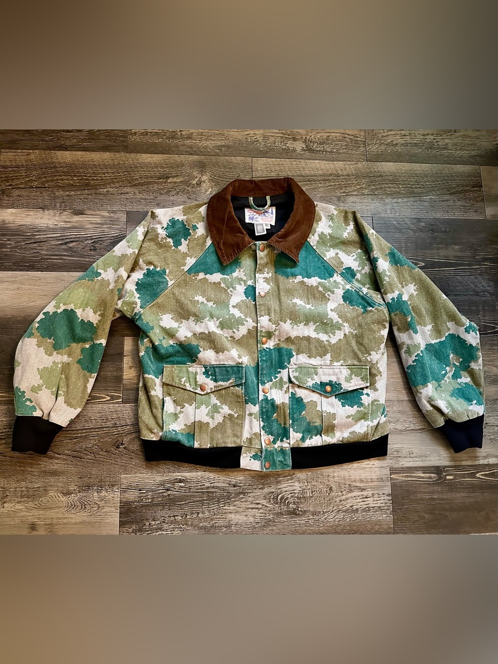 Americana Pipedream Apparel McGrath Bomber Jacket Blumentarn